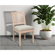 Pemberly Row Modern / Contemporary Cane Back Wood Dining Chair (Set of 2)