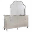 Pemberly Row Modern 9-drawer Wood Dresser with Mirror Silver Oak