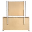Pemberly Row Modern 6-drawer Wood Dresser with Mirror Glossy White