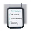 Pemberly Row Modern Panel Mate Dry-Erase Markerboard (Set of 6)