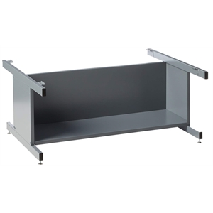 Pemberly Row Open 20&quotH Base for 4986 and 4996 Flat File Cabinets in Gray