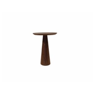 Pemberly Row Modern / Contemporary Tall End Table in Walnut Finish
