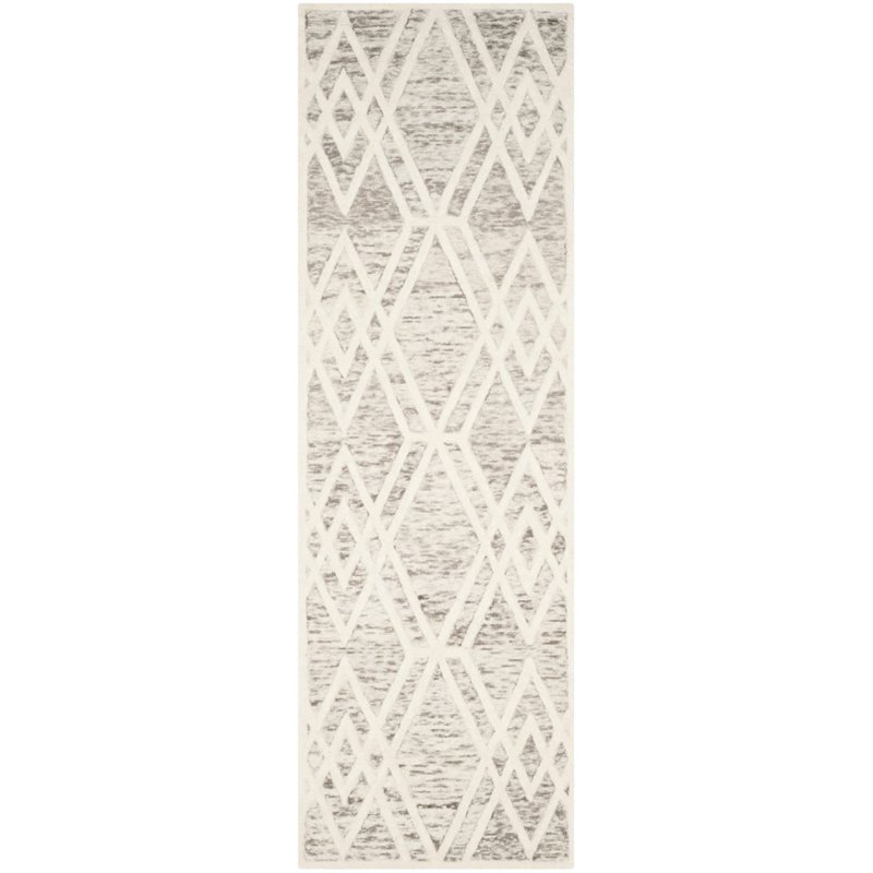 Pemberly Row Modern / Contemporary 8' X 10' Hand Tufted Wool Rug