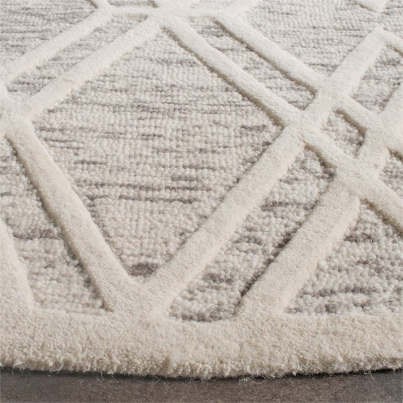 Pemberly Row Modern / Contemporary 8' X 10' Hand Tufted Wool Rug