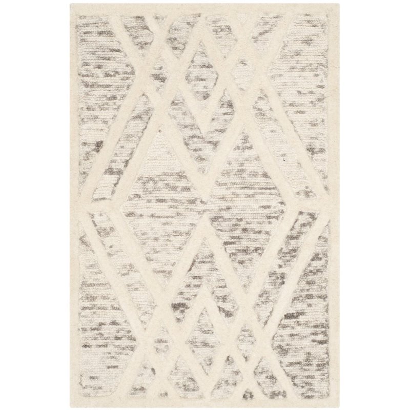 Pemberly Row Modern / Contemporary 8' X 10' Hand Tufted Wool Rug