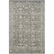 Pemberly Row Modern 10' X 14' Power Loomed Rug in Gray and Ivory