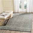 Pemberly Row Modern 10' X 14' Power Loomed Rug in Gray and Ivory