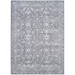 Pemberly Row Modern 10' X 14' Power Loomed Rug in Gray and Ivory