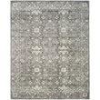 Pemberly Row Modern 10' X 14' Power Loomed Rug in Gray and Ivory