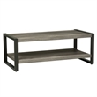 Pemberly Row Modern / Contemporary Medium Gray Finish Bench 3 Pack