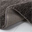 Pemberly Row Modern / Contemporary 9' x 12' Shag Rug in Brown