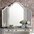Pemberly Row Modern / Contemporary Engineered Wood White Vanity Mirror