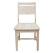 Pemberly Row Modern / Contemporary Set of Two Wood Panel Chairs