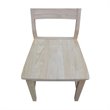 Pemberly Row Modern / Contemporary Set of Two Wood Panel Chairs