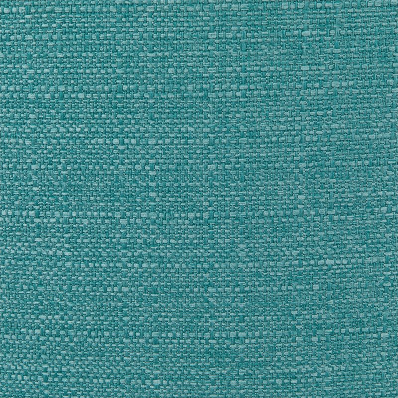 Pemberly Row Modern Solid Wood Dining Chair in Turquoise Blue