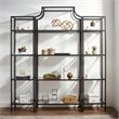 Pemberly Row 3Pc Metal Etagere Bookcase Set in Oil Rubbed Bronze