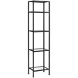 Pemberly Row 3Pc Metal Etagere Bookcase Set in Oil Rubbed Bronze