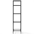 Pemberly Row 3Pc Metal Etagere Bookcase Set in Oil Rubbed Bronze