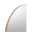 Pemberly Row Modern / Contemporary Metal Wall Mirror in Gold Finish