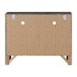 Pemberly Row Modern / Contemporary 6 Drawer TV Stand in Gray