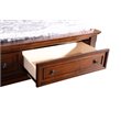 Pemberly Row Modern / Contemporary King Bed in Cherry Finish