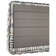 Pemberly Row Three-Tone Wicker Gray/Off White/Beige Coffee Table