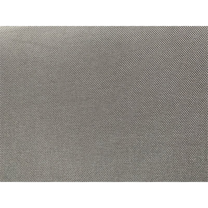 Pemberly Row Three-Tone Wicker Gray/Off White/Beige Sofa in Silver Gray Cushion