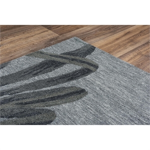 Pemberly Row 8'9&quot x 11'9&quot Floral Blue/Blue/Beige/Brown Hand Tufted Rug