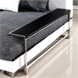 Pemberly Row Gray Color With Fabric Sectional Right Facing Chaise
