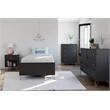 Pemberly Row Modern / Contemporary 6 Drawer Dresser in Black