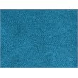 Pemberly Row Wood and Fabric Upholstered Queen Platform Bed in Blue