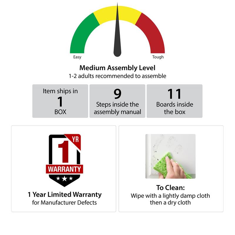 Pemberly Row Modern 2 Door Metal Locker Accent Cabinet in Blue