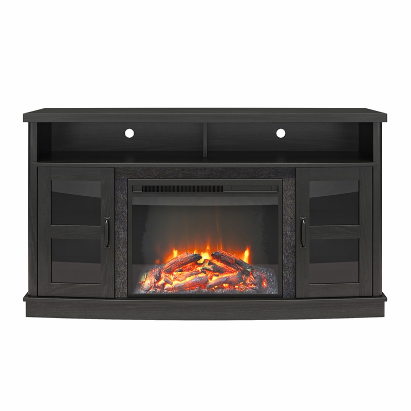 Pemberly Row Fireplace Console for TVs up to 60