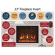 Pemberly Row Fireplace Console for TVs up to 60