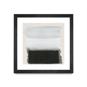 Pemberly Row 36x36 Star Night Interlude Matted and Framed in White
