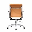 Pemberly Row Soft Double Padded Management Office Chair In Tan