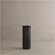 Pemberly Row Modern / Contemporary Hexagon Pedestal Tall in Black