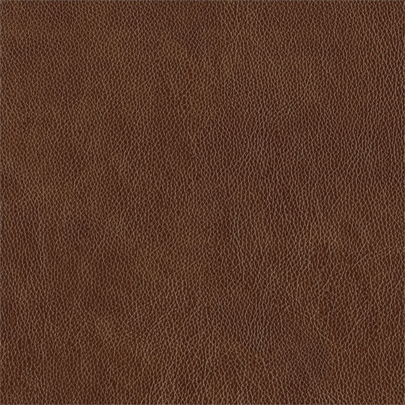 Pemberly Row Leather Accent chair& Brown all Top Grain Leather in Brown