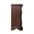 Pemberly Row Contemporary Dark Brown 8 Drawer Double Dresser
