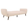 Pemberly Row Modern / Contemporary Sleeper Sofa in Pink Finish