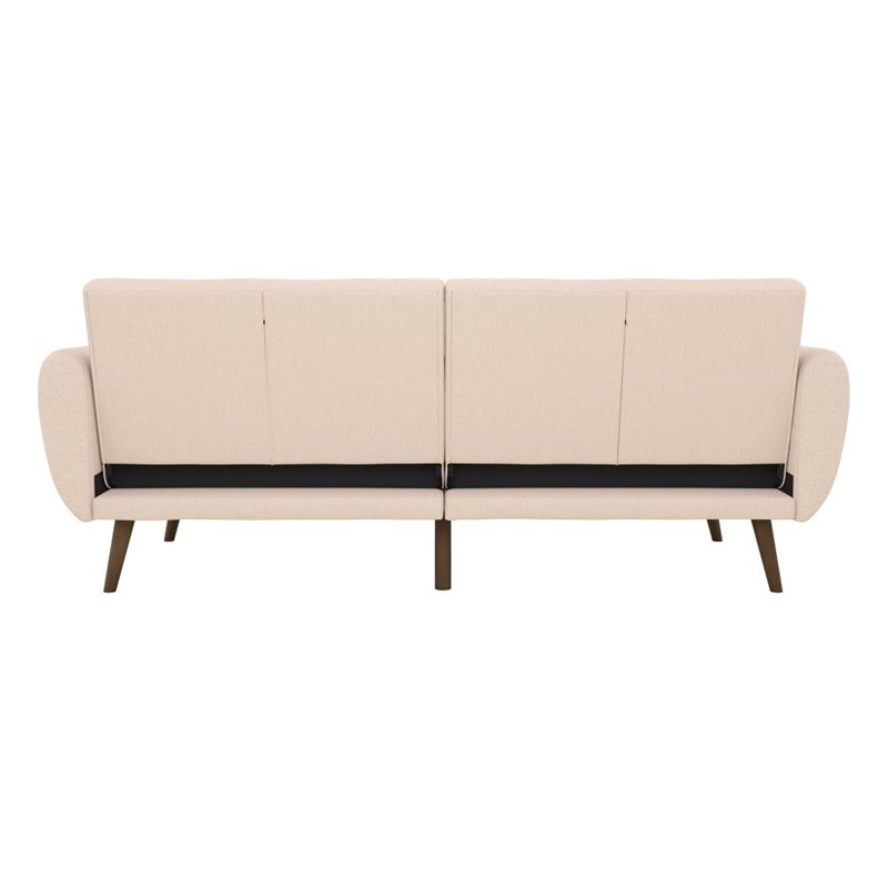 Pemberly Row Modern / Contemporary Sleeper Sofa in Pink Finish