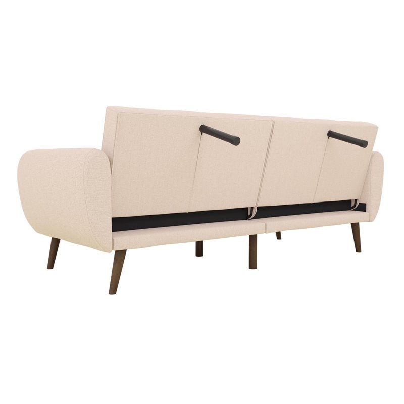 Pemberly Row Modern / Contemporary Sleeper Sofa in Pink Finish
