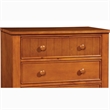 Pemberly Row Modern / Contemporary Solid Wood 5-Drawer Chest in Oak