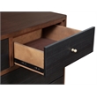 Pemberly Row Modern 7 Drawer Wood Dresser in Dark Walnut (Brown)