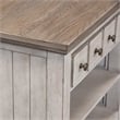 Pemberly Row Modern 1 Drawer Night Stand w/ Charging Station