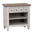 Pemberly Row Modern 1 Drawer Night Stand w/ Charging Station