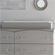Pemberly Row Modern Transitional Changing Table Topper in Gray