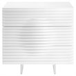 Pemberly Row Modern / Contemporary Engineered Wood Dresser in White