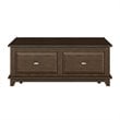 Pemberly Row Contemporary Wood Lift Top Coffee Table in Cherry