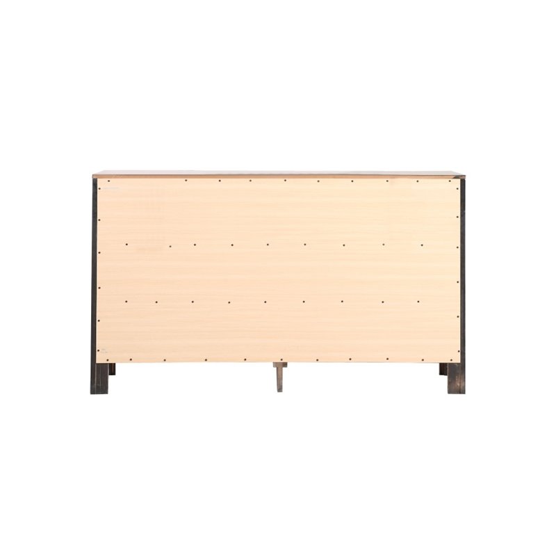 Pemberly Row Modern / Contemporary 6 Drawer Dresser in Black